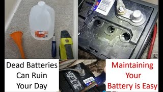Boat Battery Maintenance Marine Batteries can Last 4 to 6 Year If you do this one thing! Save Money