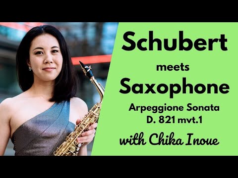 Schubert - Sonata Arpeggione in A minor - for Alto saxophone and piano image 4