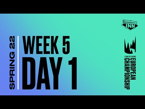 LEC Spring Season 2022 | Woche 5 Tag 1 [GER]