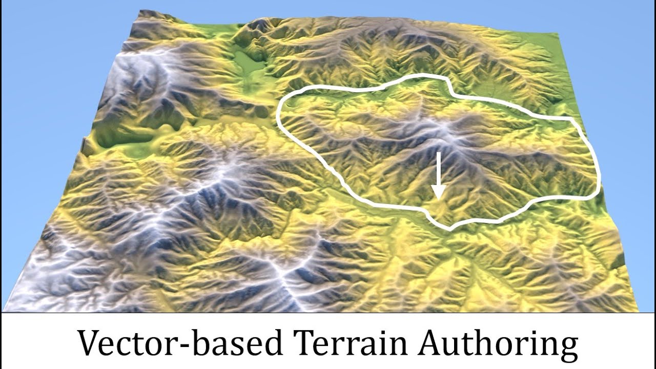 Vector-based Terrain Authoring