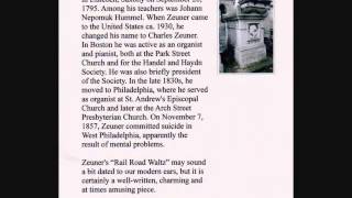 Rail Road Waltz (for piano), by Charles Zeuner