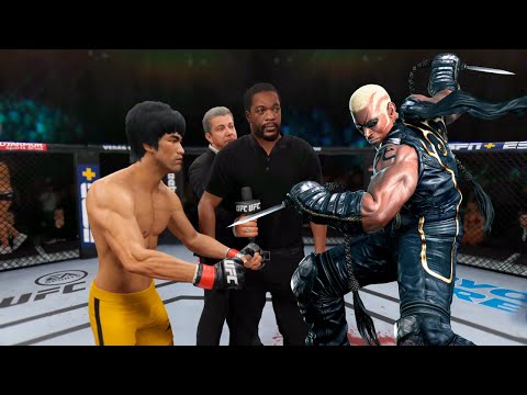 PS5 | Bruce Lee vs. Tekken Raven (EA Sports UFC 4)
