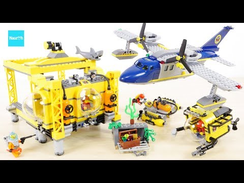 LEGO City Deep Sea Operation Base 60096　Build & Review　UNBOXING