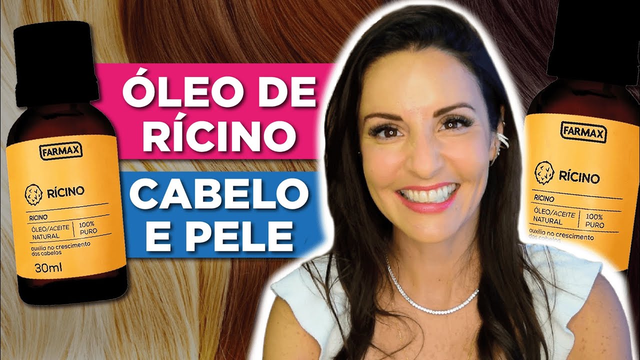 Como usar o ÓLEO DE RÍCINO na PELE e CABELOS | Aplicação e uso do óleo de mamona