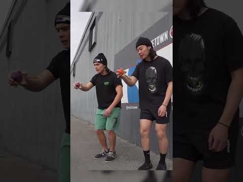 So synced 😱👥 - Zack Gallager & Josh Kim #kendama #asmr