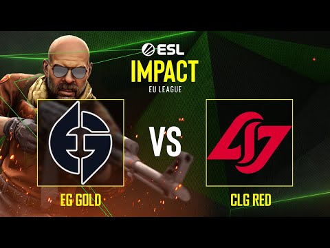 EG Gold vs CLG Red | Map 1 Overpass | ESL Impact League Season 2 - Finals -