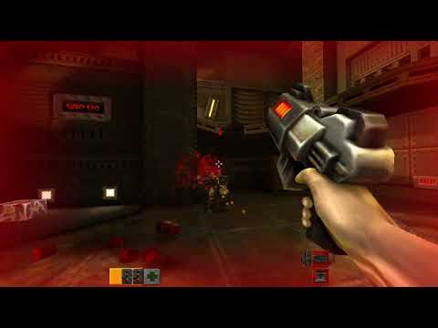 QUAKE 2 (II) - Nintendo Switch - First look gameplay - Tutorial + Level1