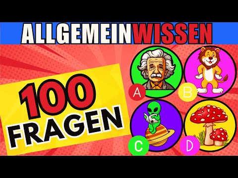 Das Größte Allgemeinwissen Quiz auf Youtube!