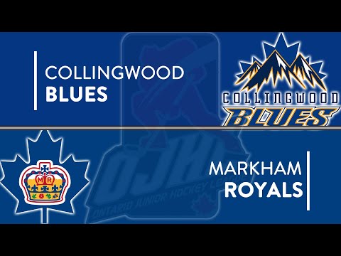 OJHL Highlights | Collingwood Blues VS Markham Royals | December 5, 2021