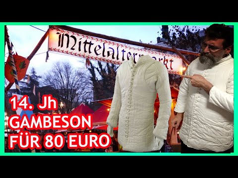 14. Jahrhundert Rüstwams/Pourpoint (Gambeson) von Ebay - Taugt das was?
