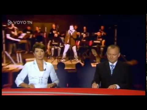 HQ: Jiri Sevcik + PIRATE SWING Band ve zpravach TV Nova (Montreux Queen swing gig)