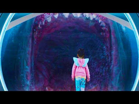 The Meg (2018) - Megalodon Bites The Glass Scene! Movieclip HD