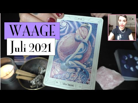 Waage JULI 2021 "Romantischer Teufelskreis!" ☯️  Tarot und Astrologie
