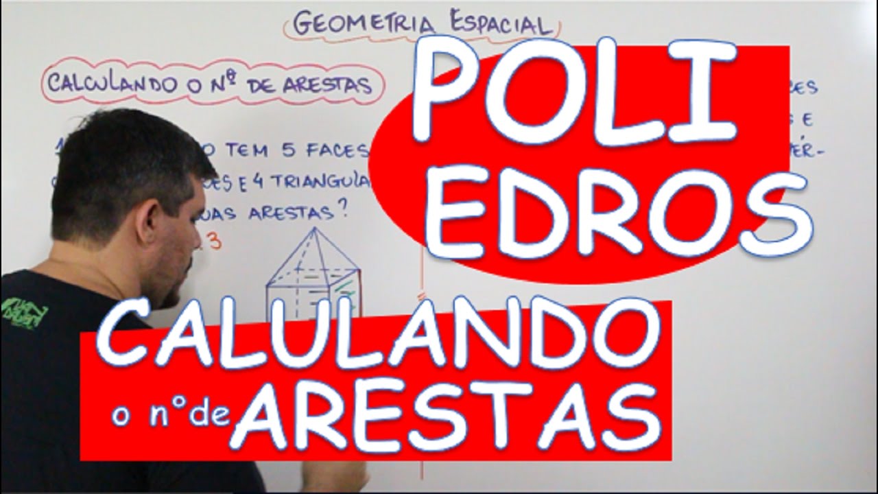 POLIEDROS: CALCULANDO O NÚMERO DE ARESTAS (AULA 2/16)