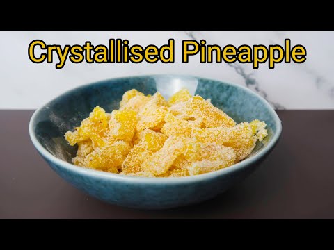 Crystallised (Candied) Pineapple, Harry Potter Inspired