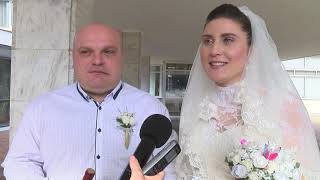 В Димитровград две двойки също се врекоха във вечна любов на днешния празник