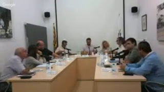 Ple municipal de 21 de setembre de 2017