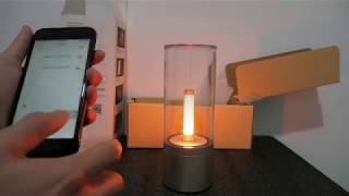 Yeelight Smart Atmosphere Candela Romantic Light YLFW01YL (MUE4079RT) - відео 4