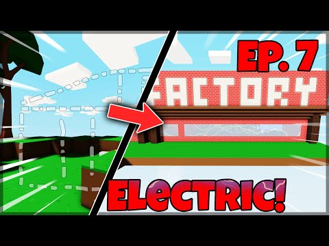 I Built an ELECTRIC FACTORY in Roblox Islands | Ep. 7