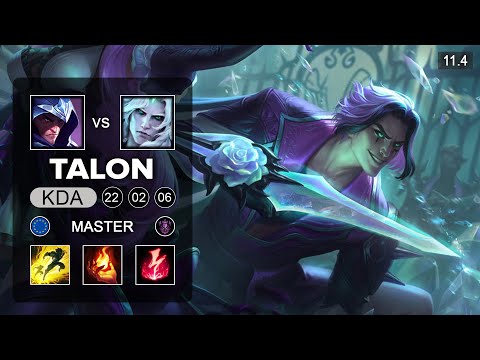 Talon Mid vs Viego - EUW Master Patch 11.4
