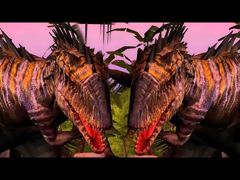 SOLO BATTLE 1VS3 INDOMINUS REX GEN 2 VS INDORAPTOR GEN 2 | JURASSIC WORLD THE GAME