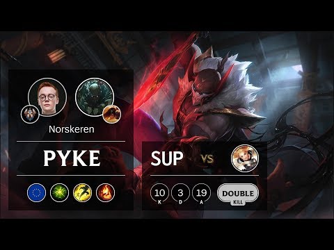 Pyke Support vs Lux - EUW Challenger Patch 9.13