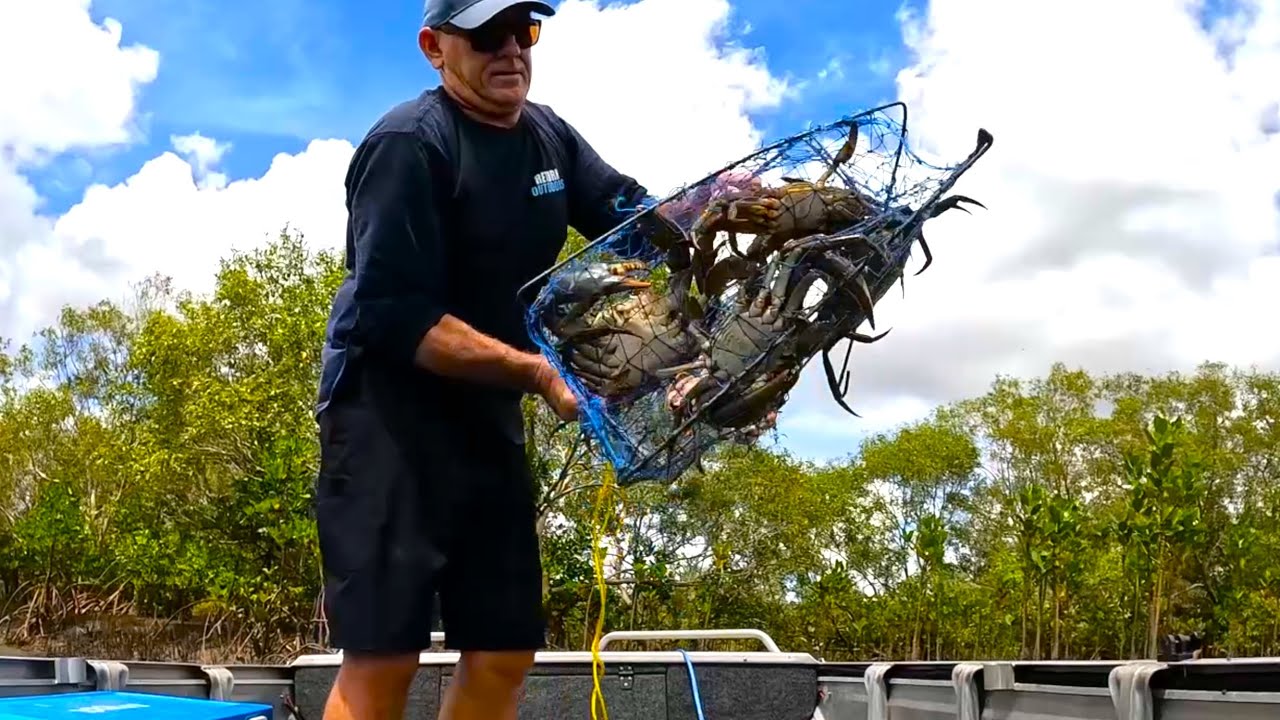 CRABBING - Set Crab Pots | SEAFOOD FEAST - Cook Up!