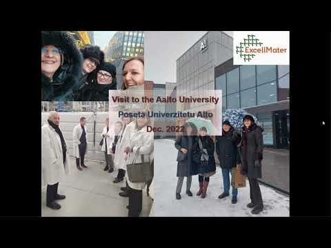 Site expert visit to the Aalto University, Helsinki