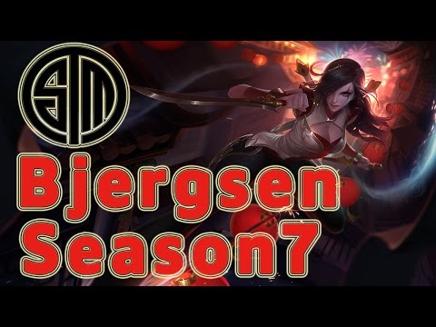 TSM Bjergsen Katarina MID vs Syndra Patch 7.1