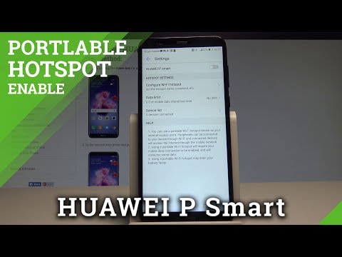 How to Set Up Portable Hotspot in HUAWEI P Smart - Share Wi-Fi |HardReset.Info
