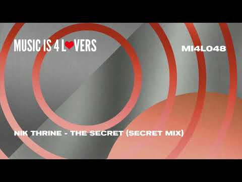 Nik Thrine - The Secret (Secret Mix) [Music is 4 Lovers] [MI4L.com]