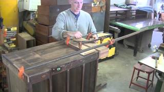 preview picture of video 'Restoring an Antique Cabinet (Part Two) – Thomas Johnson Antique Furniture Restoration'