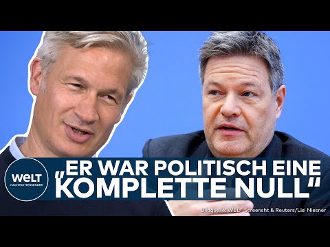 ULF POSCHARDT: "Nicht gemacht für harte Zeiten" – WELT-Herausgeber kommentiert Habecks Rückzug