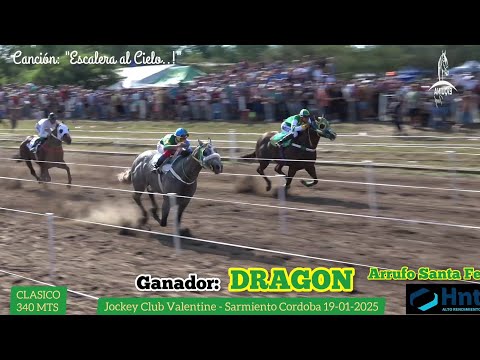 Dragon (Arrufo Santa Fe) Jockey Club Valentine Sarmiento Cordoba 19-01-2025