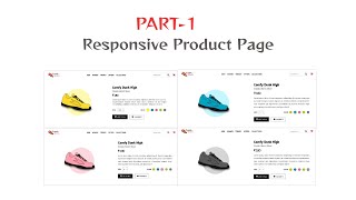How to Make a Responsive Product Color Selector with HTML, CSS & JavaScript - [Part-1]