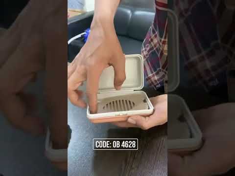 Box Shaped Soap Case (OB 4628)