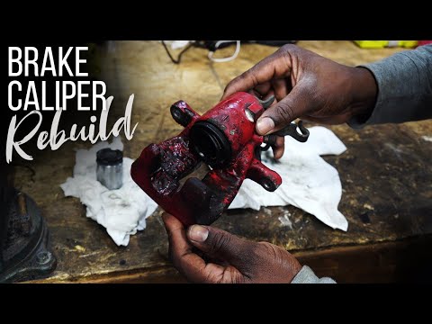 VW MK5/MK6 GTI Rear Brake Caliper Rebuild [Seized Piston Fix]