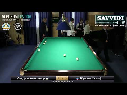 Savvidi 2019 - Стол №14 - Сидоров Александр - Абрамов Иосиф