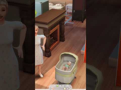 Уникальный ребенок от ЖНЕЦА в SIMS 4 #shorts