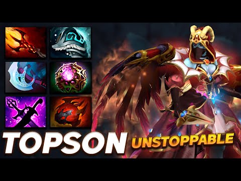Topson Queen of Pain Unstoppable Force - Dota 2 Pro Gameplay [Watch & Learn]