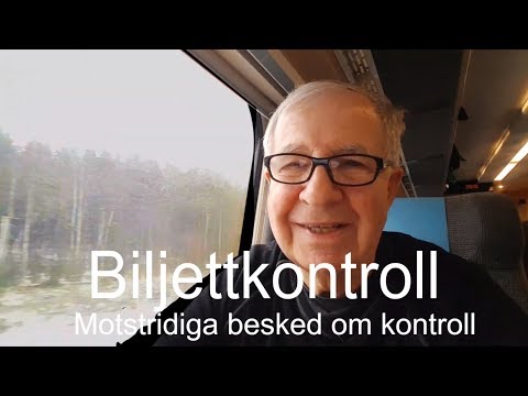 2019-02-21 MOTSTRIDIGA BESKED OM BILJETTKONTROLL