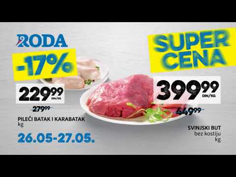 Mega vikend akcija u Rodi 26.-27.05.2018.