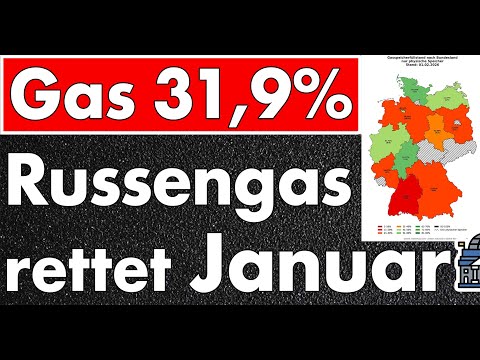Russian pipeline rises by 10% in January! Gas storage facilities would otherwise be even emptier!...