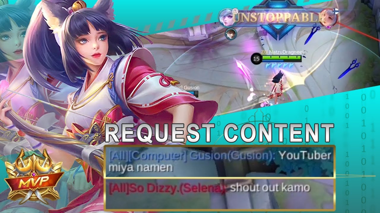 Request Content From My Teammate | Miya Gameplay 2022 | Mobile Legends Bang Bang