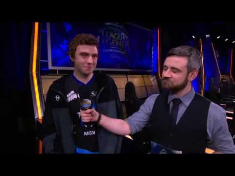 ♠ SEASON 5 ♠ || Interview with Winner of Team 8 vs Winterfox W3D2 NA LCS Spring 2015