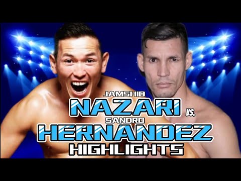 JAMSHID NAZARI VS SANDRO HERNANDEZ HIGHLIGHTS / BOXING