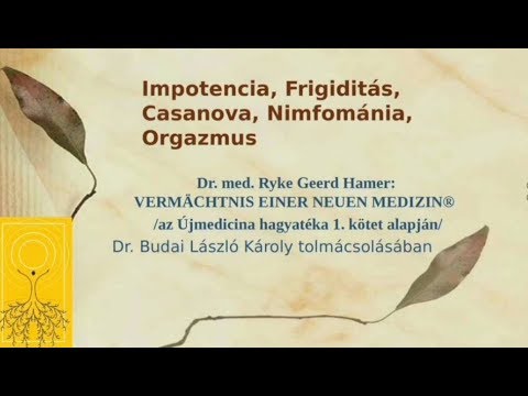 Impotencia, Frigiditás, Nimfománia, Casanova, Orgazmus