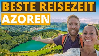 Beste Reisezeit für die Azoren: Klimatabelle & Wetter