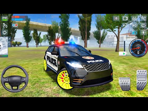 Police Simulator 2022 - Range Rover 4x4 SUV Car Realistic Offroad Drive - Car Game Android GamePlay