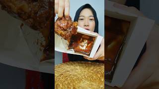 Download lagu RICHEESE RICHOCO FRIED CHICKEN WITH CHOCOLATE SAUCE 🍗🍫 mp3